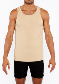Rib Modal Tank (Camel)