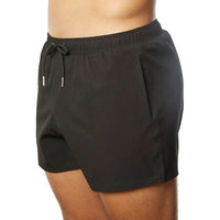 Solid Swim Short - 3.5" (Black)
