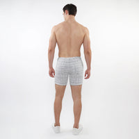Limited Edition Tweed Jacquard Shorts (Blue)