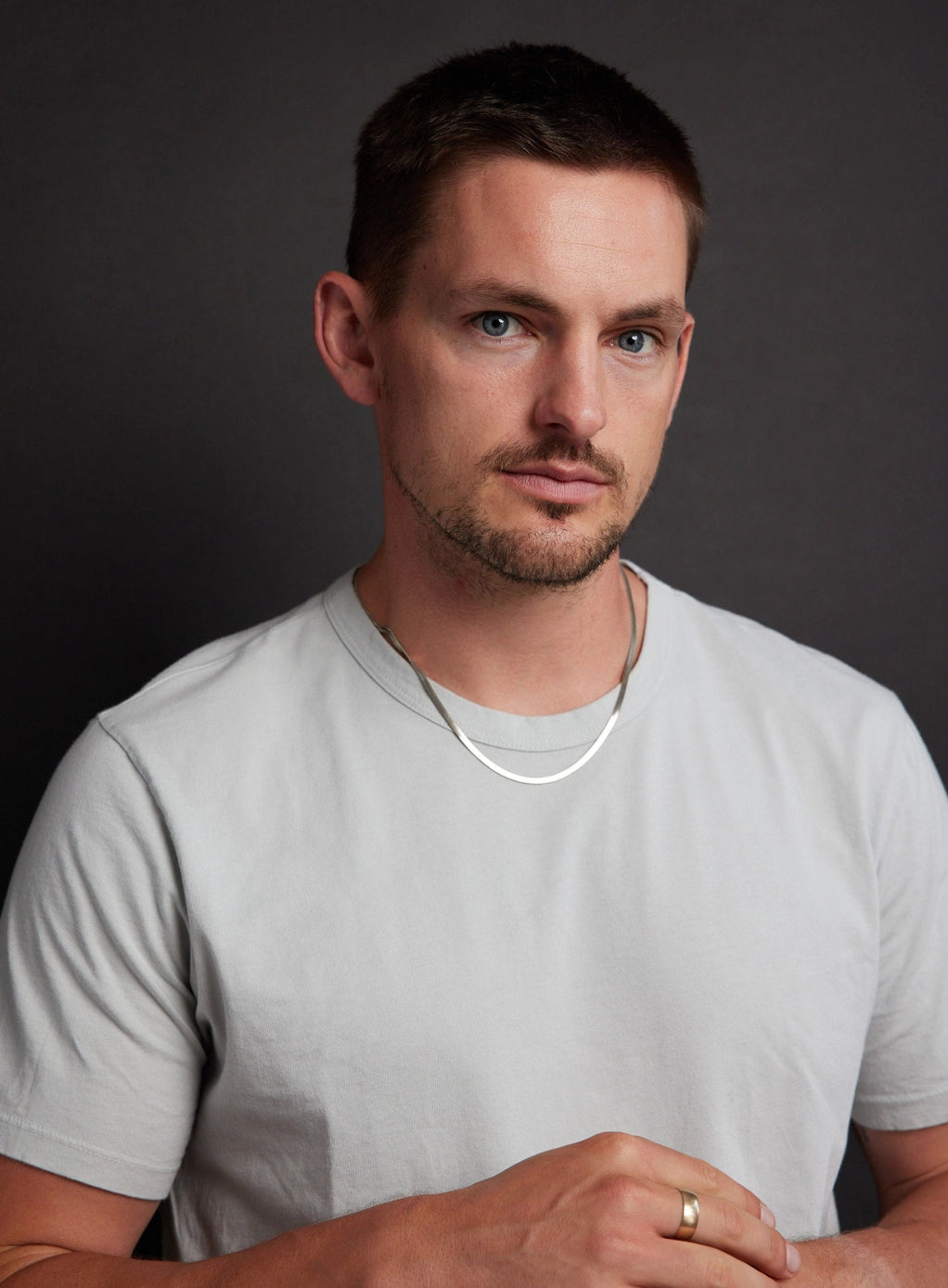 Waterproof 3mm Sleek Herringbone Snake Style Chain Necklace