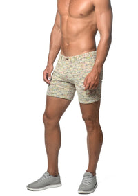 Limited Edition Aloe Spruce Tweed Shorts