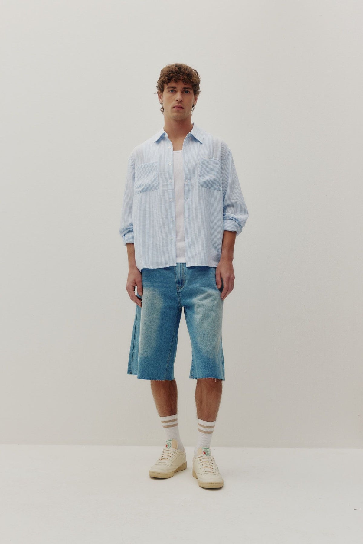 A-Line Jorts (Sand Bleach)