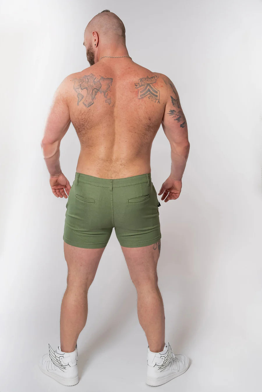 Finn Jungle Green Shorts