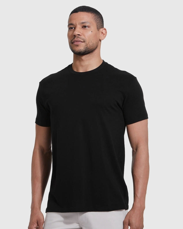 Short Sleeve Crew T-Shirt (Black)