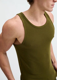 Stretch Rib Modal Tank (Jungle)