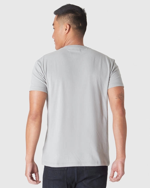 Short Sleeve Crew T-Shirt (Steel)
