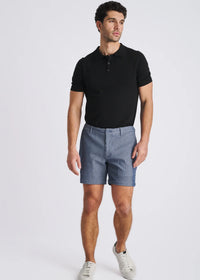 Textured Stretch Chino Short (Sky)