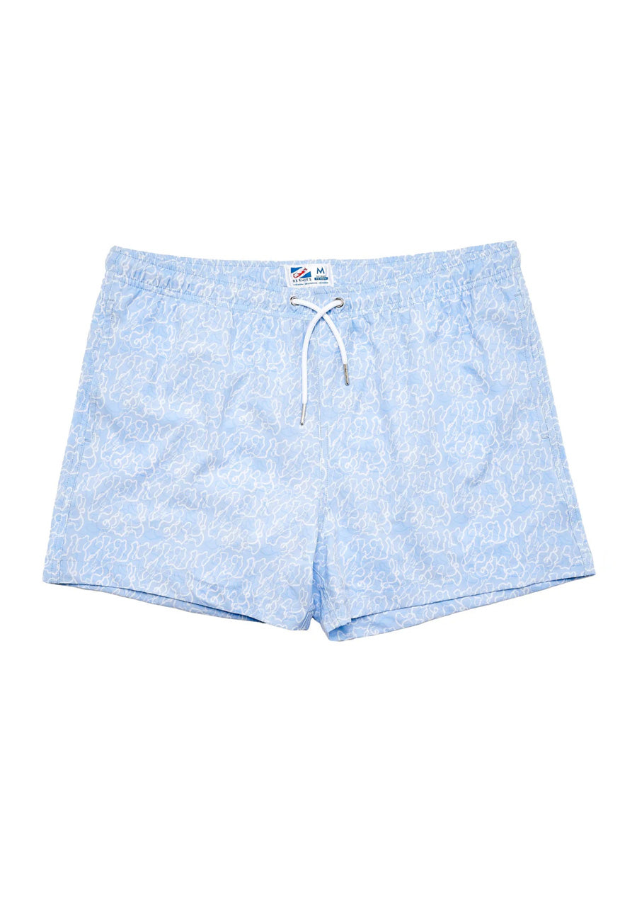 4" Inseam Swim Shorts (Ocean Motion)