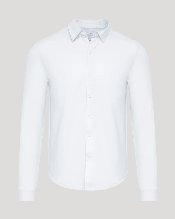 Stretch Oxford (White)