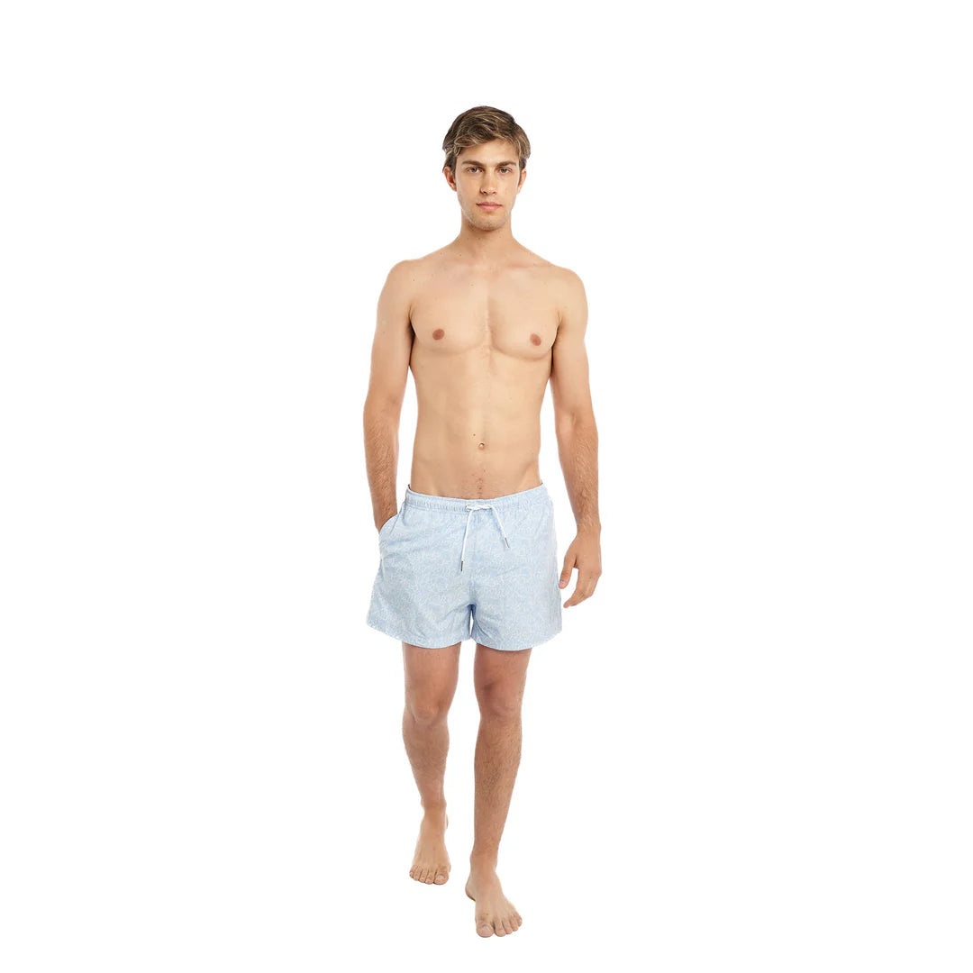 4" Inseam Swim Shorts (Ocean Motion)