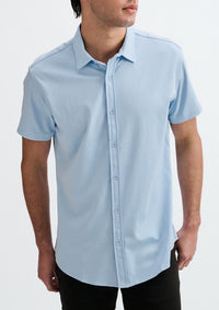 Stretch Jersey Knit Shirt (Mystic)