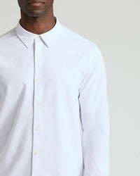 Stretch Oxford (White)
