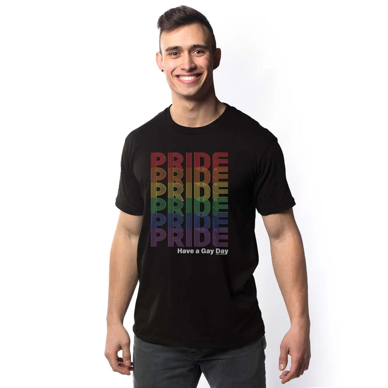 Pride Rainbow Fade Tee (Black)