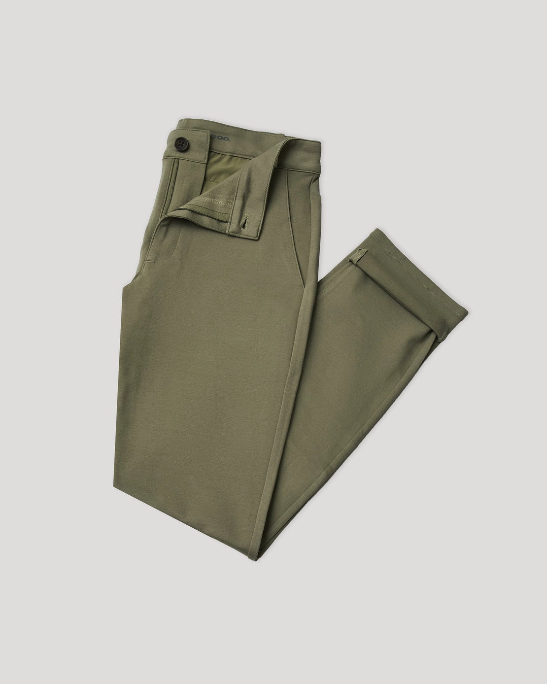 Slim Comfort Knit Chino (Military Green)