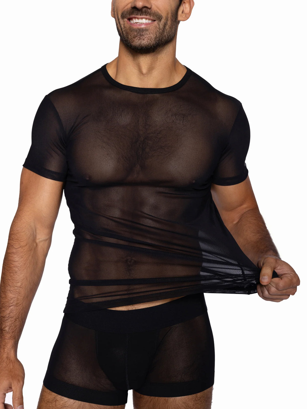 Mesh Tee (Black)
