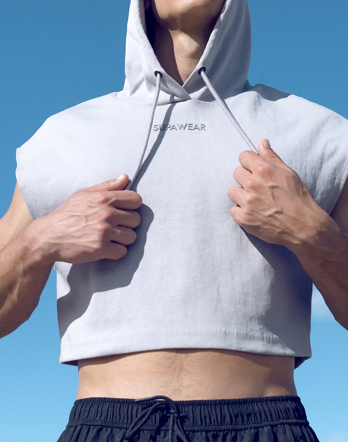 Cropped Hoodie (Grey)