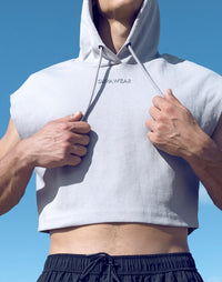 Cropped Hoodie (Grey)