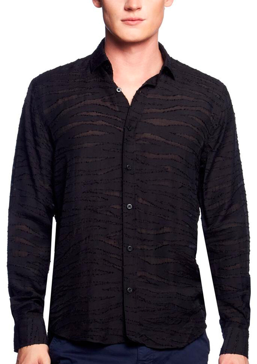 Scorcher Jacquard Shirt (Black)
