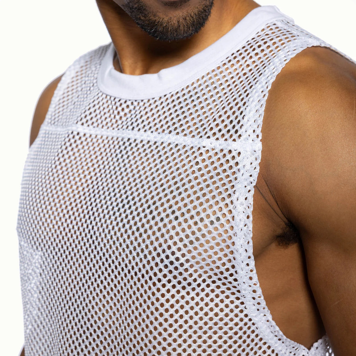 Sleeveless Practice Jersey (White)