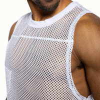 Sleeveless Practice Jersey (White)