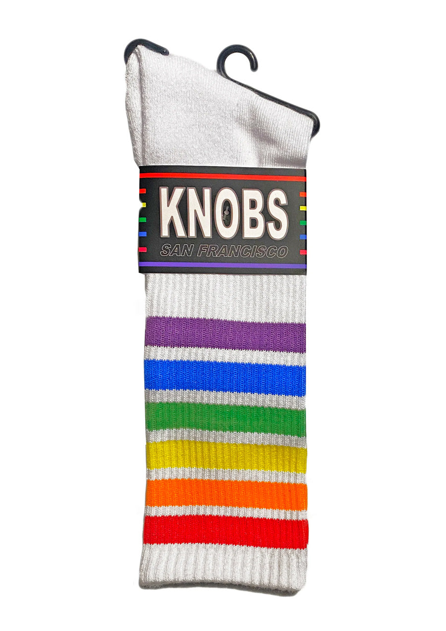 Rainbow Tube Socks