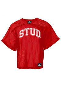 Stud Cropped Jersey