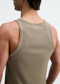 Cotton/Tencel Tank w/Fine Piping (Ranger)