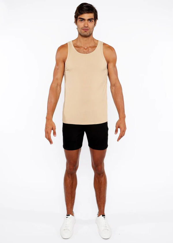 Rib Modal Tank (Camel)