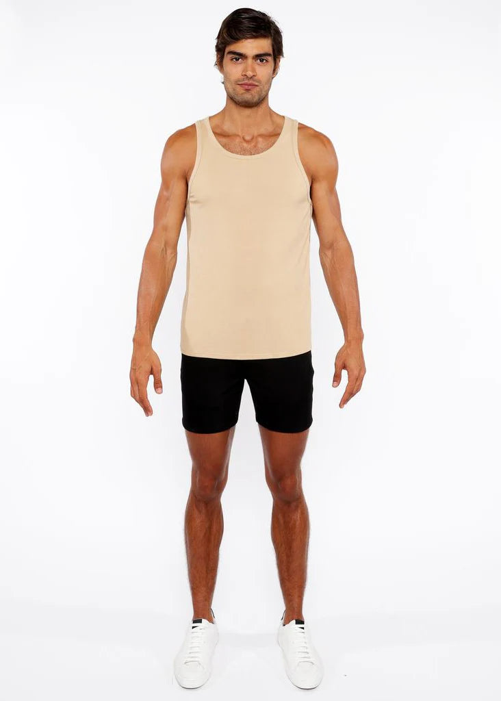 Rib Modal Tank (Camel)