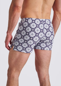Printed Swim Shorts (Lilac/Purple)