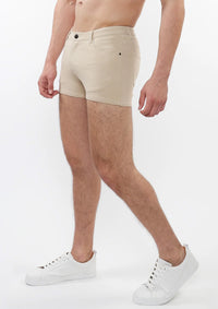 Stretch Knit Jean Short 3" Inseam (Desert Oasis)