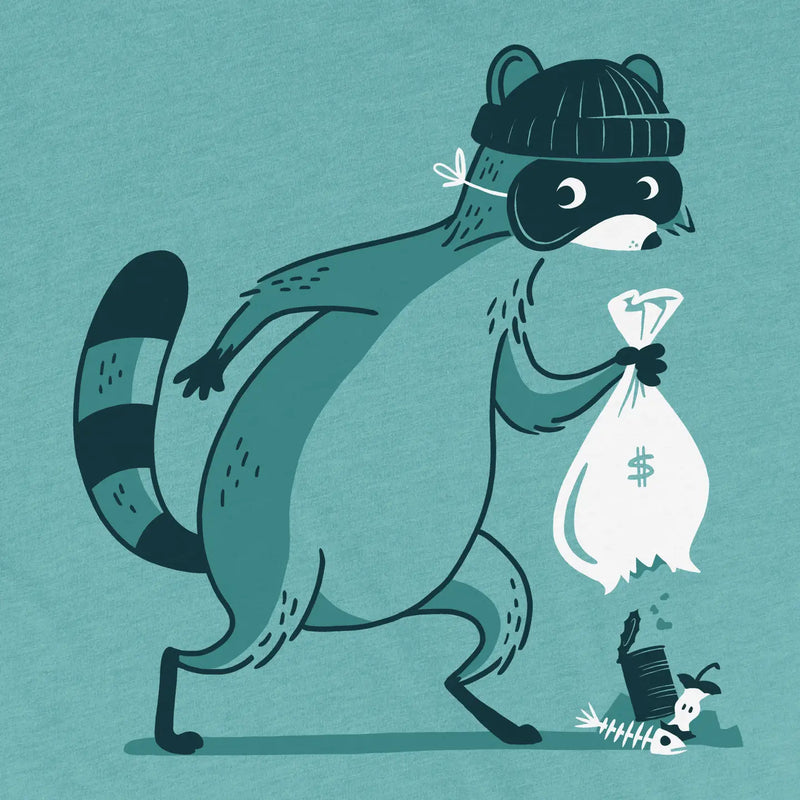 Trash Bandit Tee (Heather Blue)