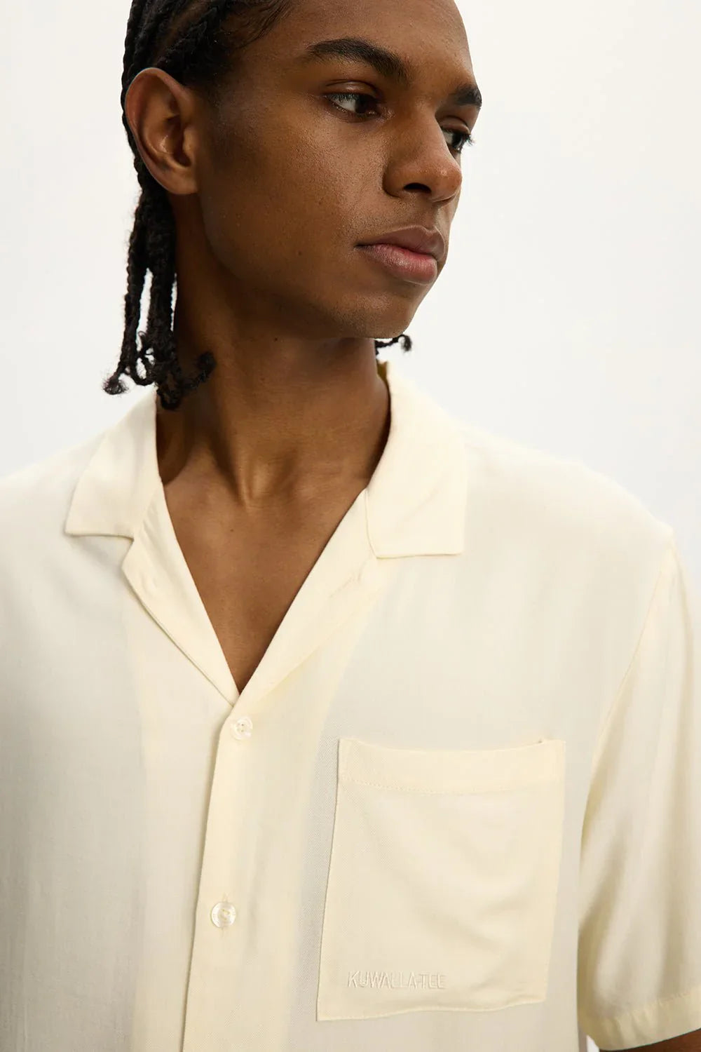 Essential Beach Shirt (Flat White)
