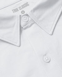 Stretch Oxford (White)