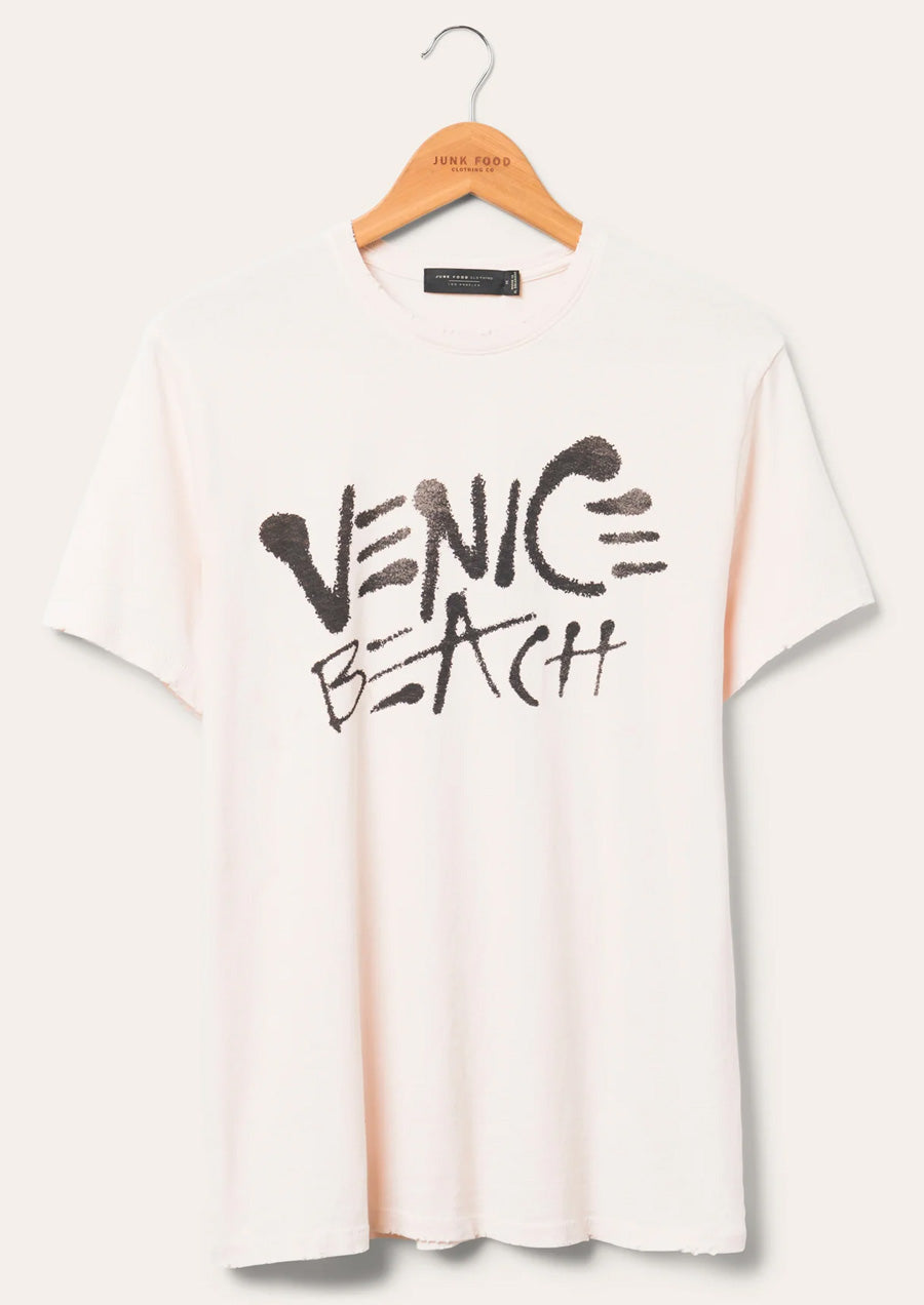 Venice Beach Vintage Tee (Peach Blush)
