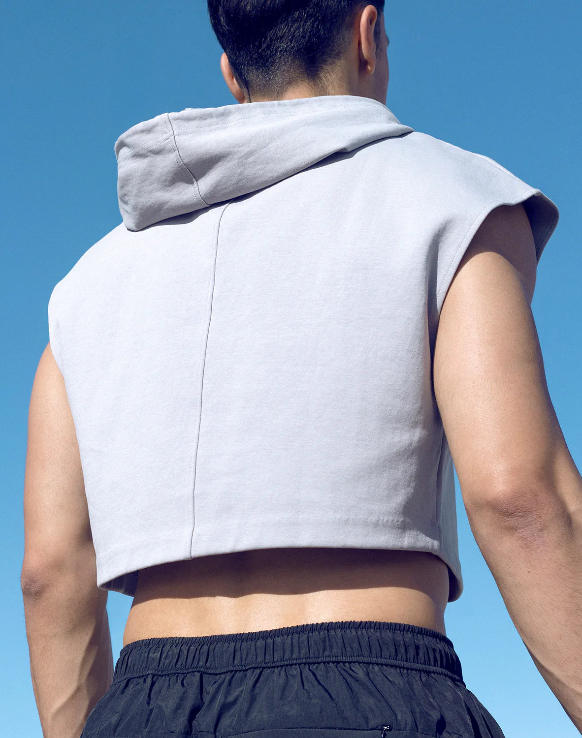 Cropped Hoodie (Grey)