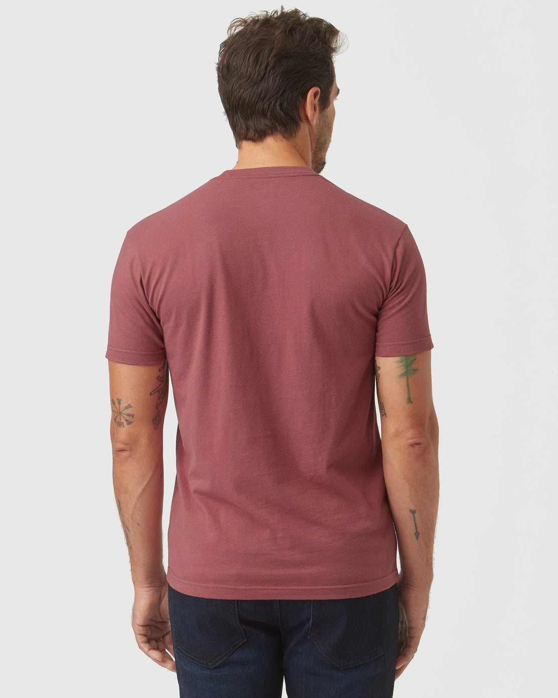 Short Sleeve Crew T-Shirt (Rust Apple)