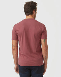 Short Sleeve Crew T-Shirt (Rust Apple)