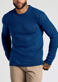 Marled Crew Neck Sweater (Heather Fiord)