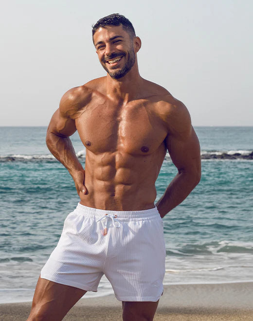 Manly Shorts (White)