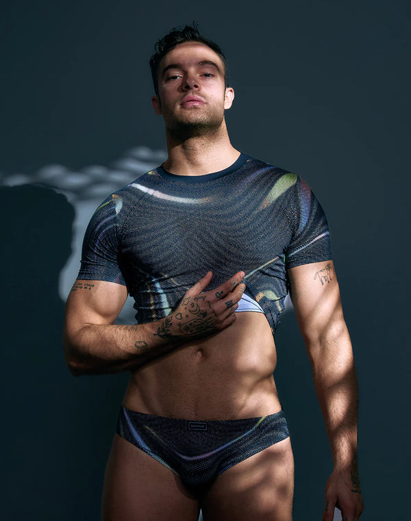 Printed Pride Crop Tee