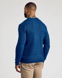Marled Crew Neck Sweater (Heather Fiord)