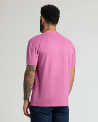 Short Sleeve Crew T-Shirt (Heather Magenta)