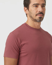 Short Sleeve Crew T-Shirt (Rust Apple)