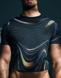 Printed Pride Crop Tee