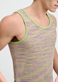 Textured Knit Tank (Grass)
