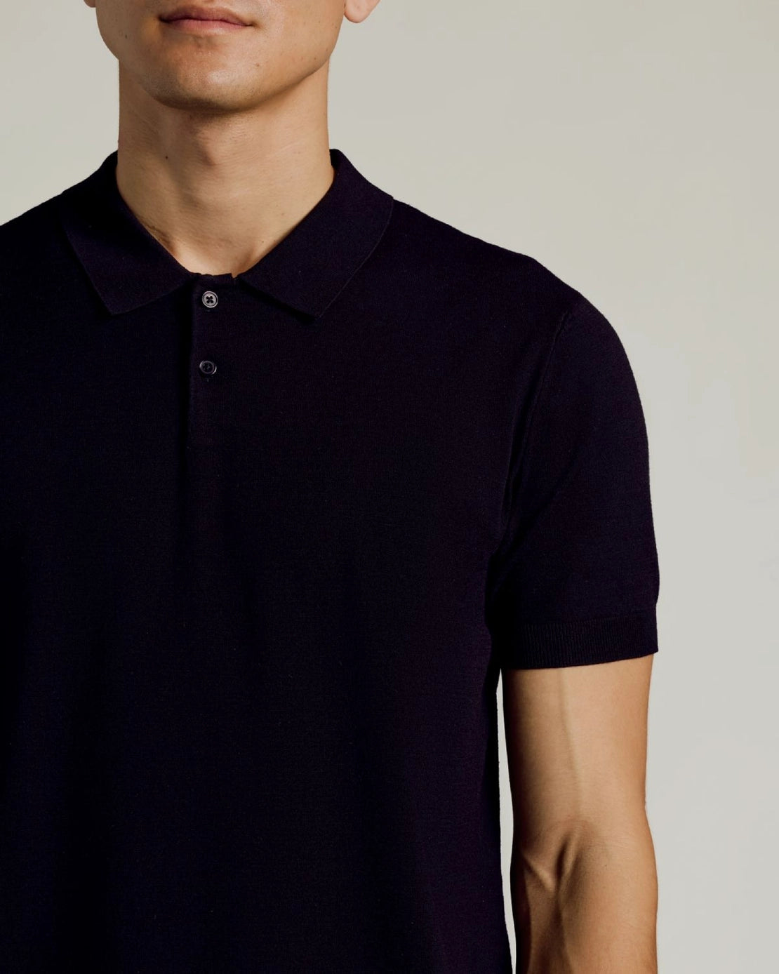 Dressy Polo (Black)