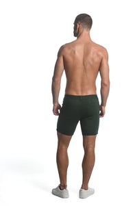 Stretch Knit Shorts (5" inseam) (Herb)