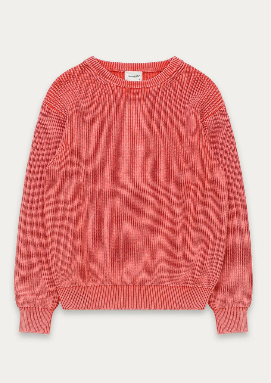 Vintage Knit Crew (Peach)