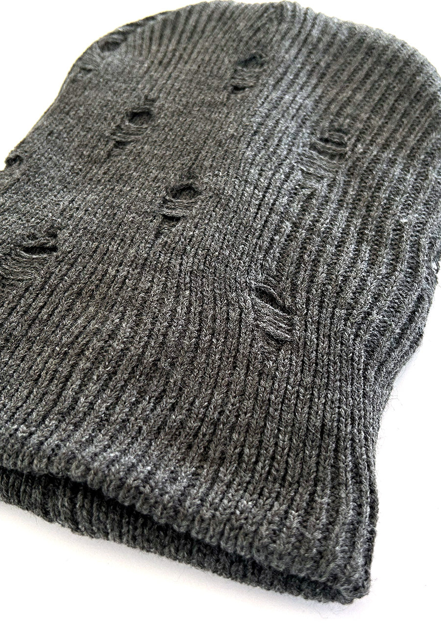 Distressed Fisherman Beanie (Earth or Grey)